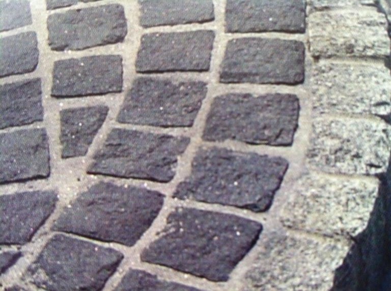 Grey Granite Paving Cobbles 10cm x 10cm